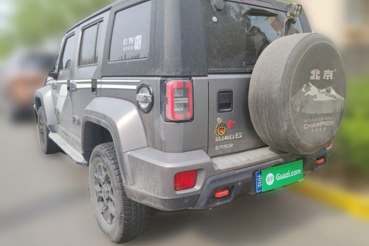 Used BAIC Off-Road BJ40 2021 2.0T Automatic Four-Wheel Drive Ring the Tower Champion Edition Rear Left 45 Deg