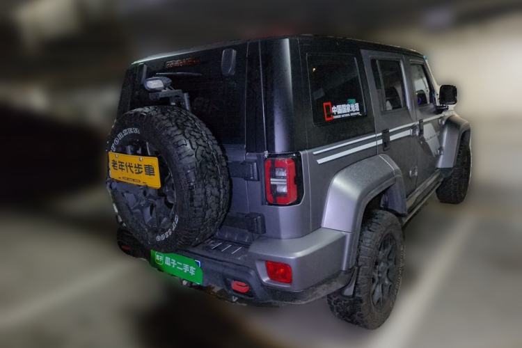 Used BAIC Off-Road BJ40 2021 2.0T Automatic Four-Wheel Drive Ring the Tower Champion Edition Rear Right 45 Deg