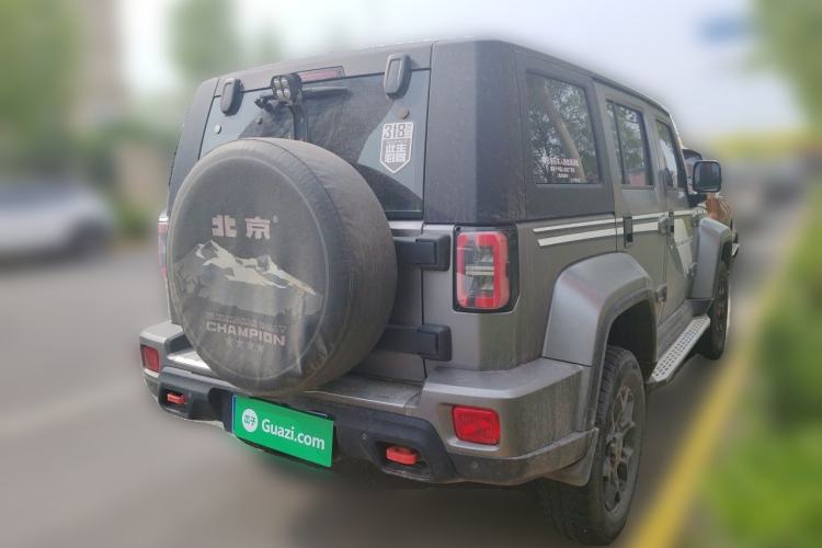 Used BAIC Off-Road BJ40 2021 2.0T Automatic Four-Wheel Drive Ring the Tower Champion Edition Rear Right 45 Deg