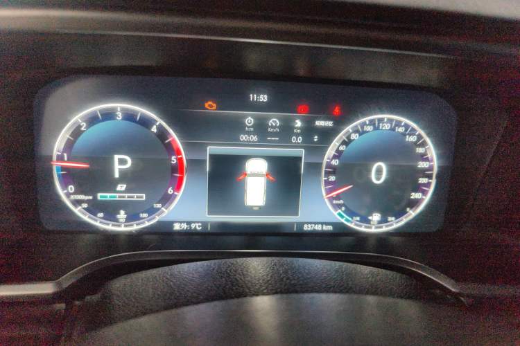 Used BAIC Off-Road BJ40 2021 2.0D Automatic Four-Wheel Drive Blade Hero Edition Adventurer Type Instrument Cluster