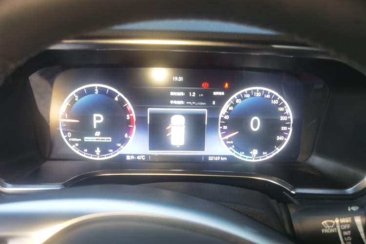Used BAIC Off-Road BJ40 2021 2.0D Automatic Four-Wheel Drive Blade Hero Edition Adventurer Type Instrument Cluster