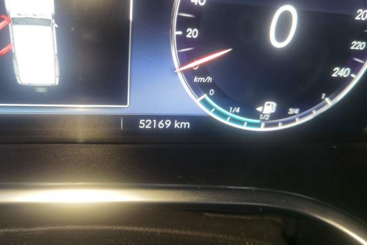 Used BAIC Off-Road BJ40 2021 2.0D Automatic Four-Wheel Drive Blade Hero Edition Adventurer Type Odometer Close Up