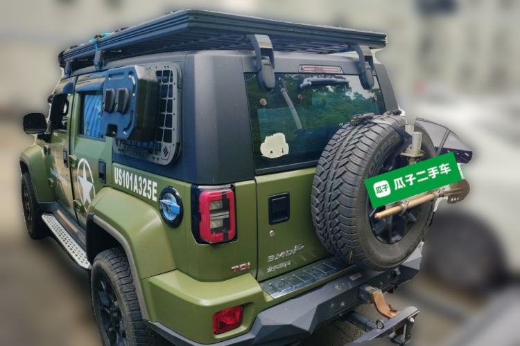 Used BAIC Off-Road BJ40 2021 2.0D Automatic Four-Wheel Drive Blade Hero Edition Adventurer Type Rear Left 45 Deg