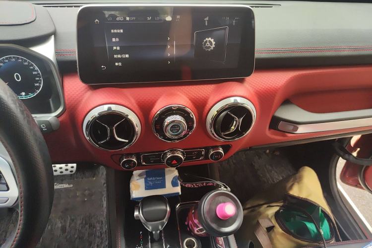 Used BAIC Off-Road BJ40 2021 2.3T Automatic Four-Wheel Drive Blade Hero Edition Supreme Version Audio And AC Panel