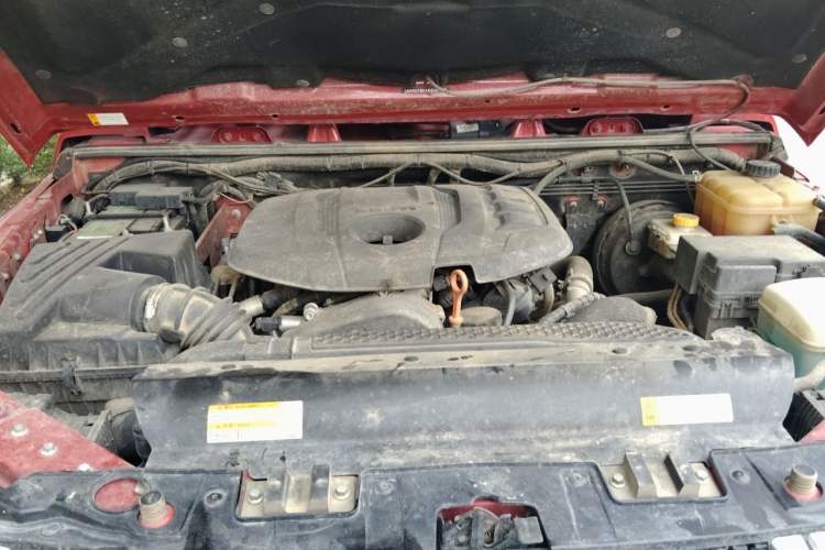 Used BAIC Off-Road BJ40 2021 2.0T Automatic Four-Wheel Drive Ring the Tower Champion Edition Engine Bay