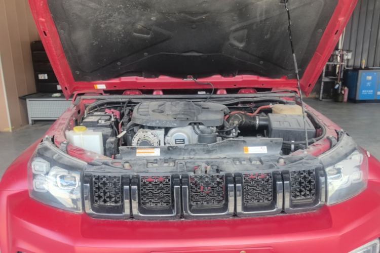 Used BAIC Off-Road BJ40 2021 2.3T Automatic Four-Wheel Drive Blade Hero Edition Supreme Version Engine Bay