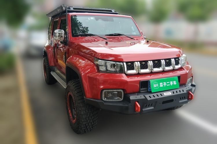 Used BAIC Off-Road BJ40 2021 2.0T Automatic Four-Wheel Drive Ring the Tower Champion Edition Front Right 45 Deg