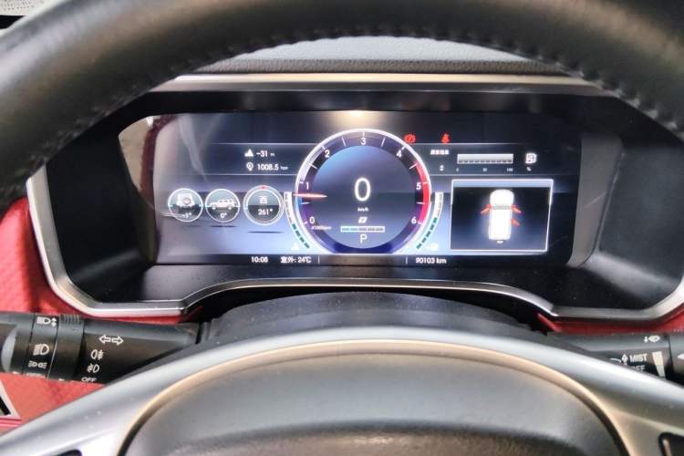 Used BAIC Off-Road BJ40 2021 2.0D Automatic Four-Wheel Drive Blade Hero Edition Adventurer Type Instrument Cluster