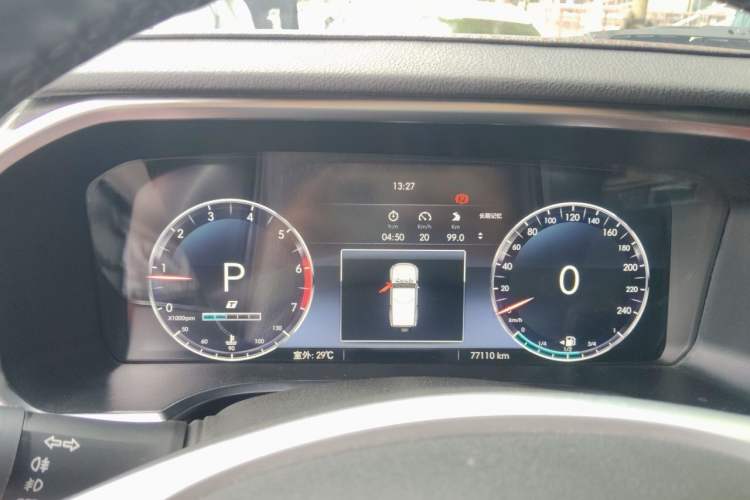 Used BAIC Off-Road BJ40 2021 2.0T Automatic Four-Wheel Drive Ring the Tower Champion Edition Instrument Cluster