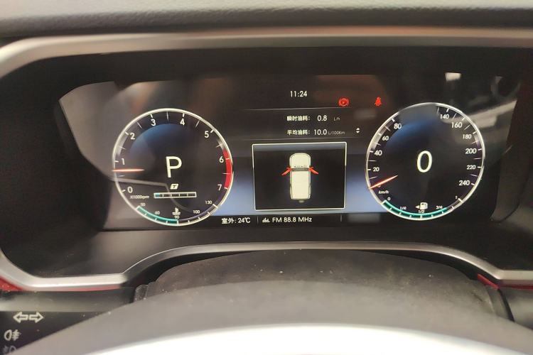 Used BAIC Off-Road BJ40 2021 2.3T Automatic Four-Wheel Drive Blade Hero Edition Supreme Version Instrument Cluster