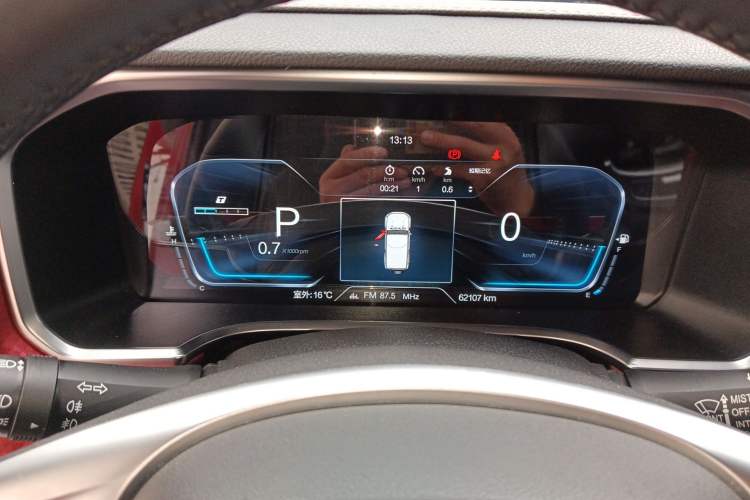 Used BAIC Off-Road BJ40 2021 2.0D Automatic Four-Wheel Drive Blade Hero Edition Adventurer Type Instrument Cluster