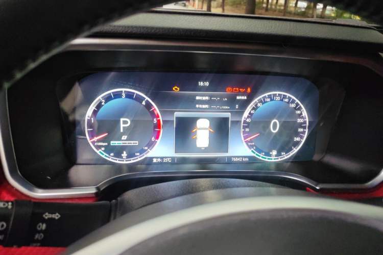 Used BAIC Off-Road BJ40 2021 2.0D Automatic Four-Wheel Drive Blade Hero Edition Adventurer Type Instrument Cluster