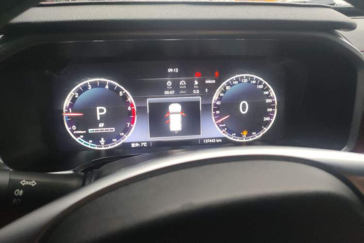 Used BAIC Off-Road BJ40 2021 2.3T Automatic Four-Wheel Drive Blade Hero Edition Supreme Version Instrument Cluster