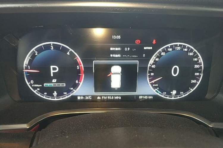 Used BAIC Off-Road BJ40 2021 2.0D Automatic Four-Wheel Drive Blade Hero Edition Adventurer Type Instrument Cluster