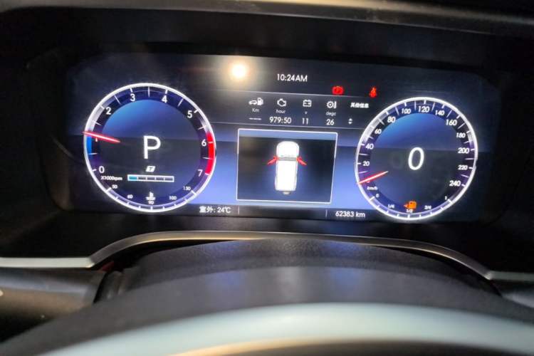 Used BAIC Off-Road BJ40 2021 2.3T Automatic Four-Wheel Drive Blade Hero Edition Supreme Version Instrument Cluster
