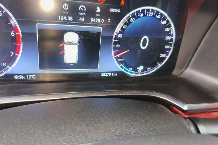 Used BAIC Off-Road BJ40 2021 2.3T Automatic Four-Wheel Drive Blade Hero Edition Supreme Version Odometer Close Up