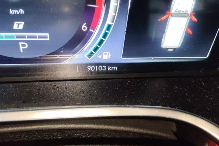 Used BAIC Off-Road BJ40 2021 2.0D Automatic Four-Wheel Drive Blade Hero Edition Adventurer Type Odometer Close Up