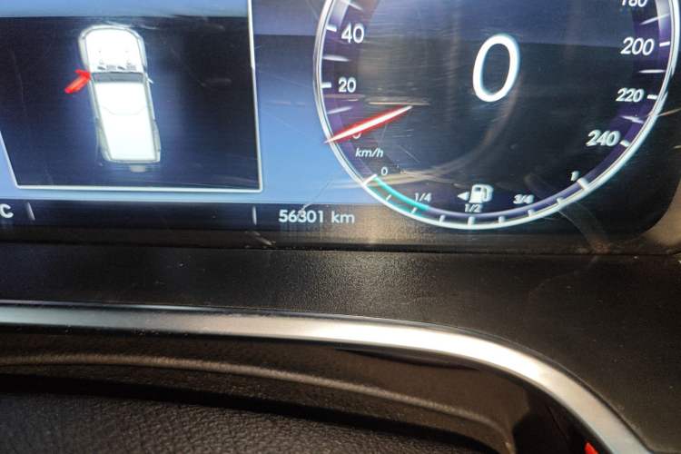 Used BAIC Off-Road BJ40 2021 2.0D Automatic Four-Wheel Drive Blade Hero Edition Adventurer Type Odometer Close Up