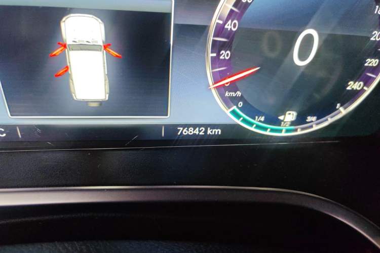 Used BAIC Off-Road BJ40 2021 2.0D Automatic Four-Wheel Drive Blade Hero Edition Adventurer Type Odometer Close Up