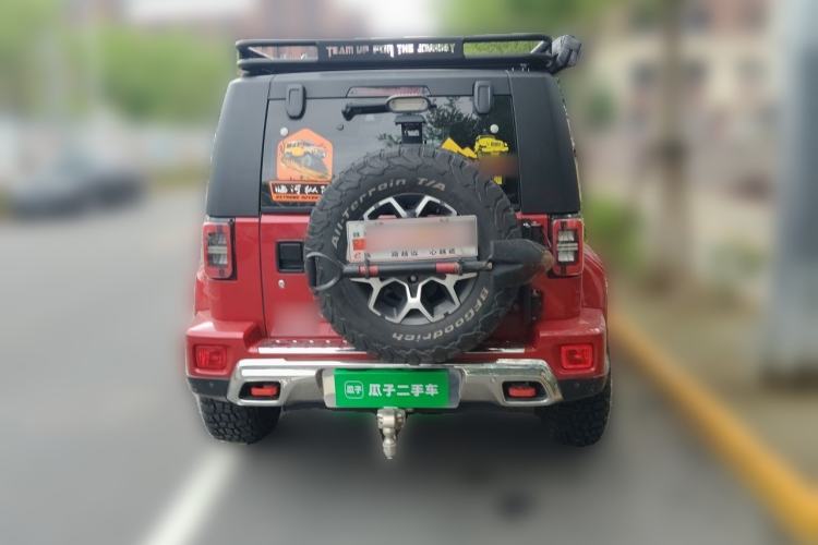 Used BAIC Off-Road BJ40 2021 2.0T Automatic Four-Wheel Drive Ring the Tower Champion Edition Rear