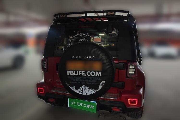 Used BAIC Off-Road BJ40 2021 2.0D Automatic Four-Wheel Drive Blade Hero Edition Adventurer Type Rear
