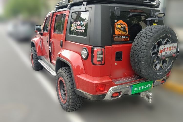Used BAIC Off-Road BJ40 2021 2.0T Automatic Four-Wheel Drive Ring the Tower Champion Edition Rear Left 45 Deg