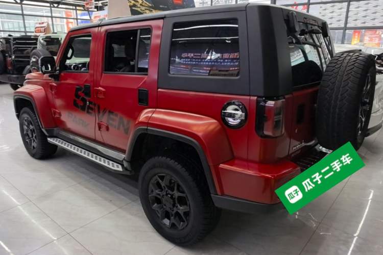 Used BAIC Off-Road BJ40 2021 2.3T Automatic Four-Wheel Drive Blade Hero Edition Supreme Version Rear Left 45 Deg