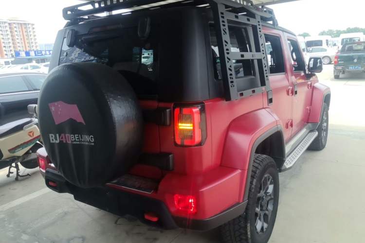 Used BAIC Off-Road BJ40 2021 2.0D Automatic Four-Wheel Drive Blade Hero Edition Adventurer Type Rear Right 45 Deg