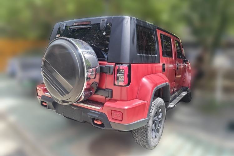 Used BAIC Off-Road BJ40 2021 2.0D Automatic Four-Wheel Drive Blade Hero Edition Adventurer Model (with Front and Rear Electronic Locks) Rear Right 45 Deg