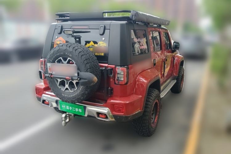 Used BAIC Off-Road BJ40 2021 2.0T Automatic Four-Wheel Drive Ring the Tower Champion Edition Rear Right 45 Deg