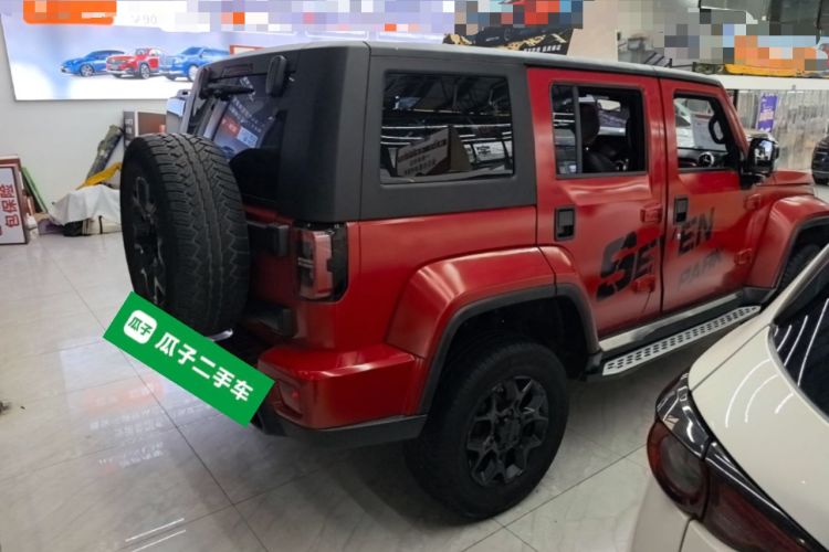 Used BAIC Off-Road BJ40 2021 2.3T Automatic Four-Wheel Drive Blade Hero Edition Supreme Version Rear Right 45 Deg