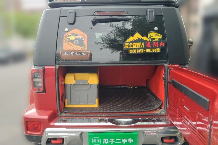 Used BAIC Off-Road BJ40 2021 2.0T Automatic Four-Wheel Drive Ring the Tower Champion Edition Trunk