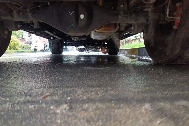 Used BAIC Off-Road BJ40 2021 2.0T Automatic Four-Wheel Drive Ring the Tower Champion Edition Chassis Rear