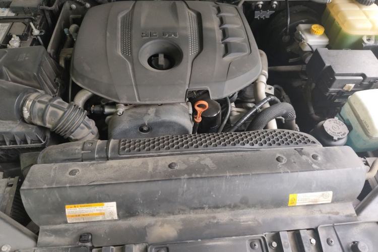 Used BAIC Off-Road BJ40 2021 2.0T Automatic Four-Wheel Drive Ring the Tower Champion Edition Engine Bay
