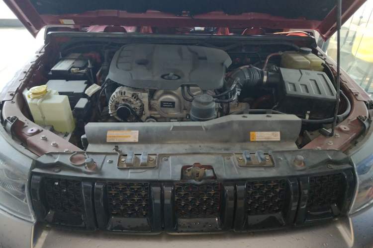 Used BAIC Off-Road BJ40 2021 2.3T Automatic Four-Wheel Drive Blade Hero Edition Supreme Version Engine Bay