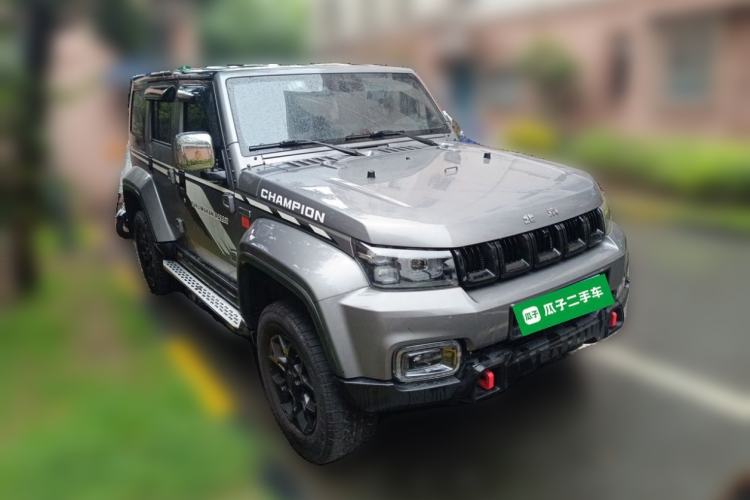 Used BAIC Off-Road BJ40 2021 2.0T Automatic Four-Wheel Drive Ring the Tower Champion Edition Front Right 45 Deg
