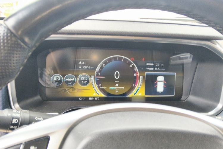 Used BAIC Off-Road BJ40 2021 2.0T Automatic Four-Wheel Drive Ring the Tower Champion Edition Instrument Cluster