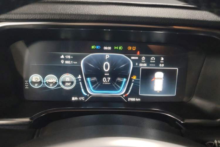 Used BAIC Off-Road BJ40 2021 2.0T Automatic Four-Wheel Drive Ring the Tower Champion Edition Instrument Cluster