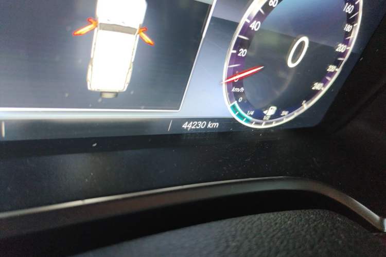 Used BAIC Off-Road BJ40 2021 2.3T Automatic Four-Wheel Drive Blade Hero Edition Supreme Version Odometer Close Up