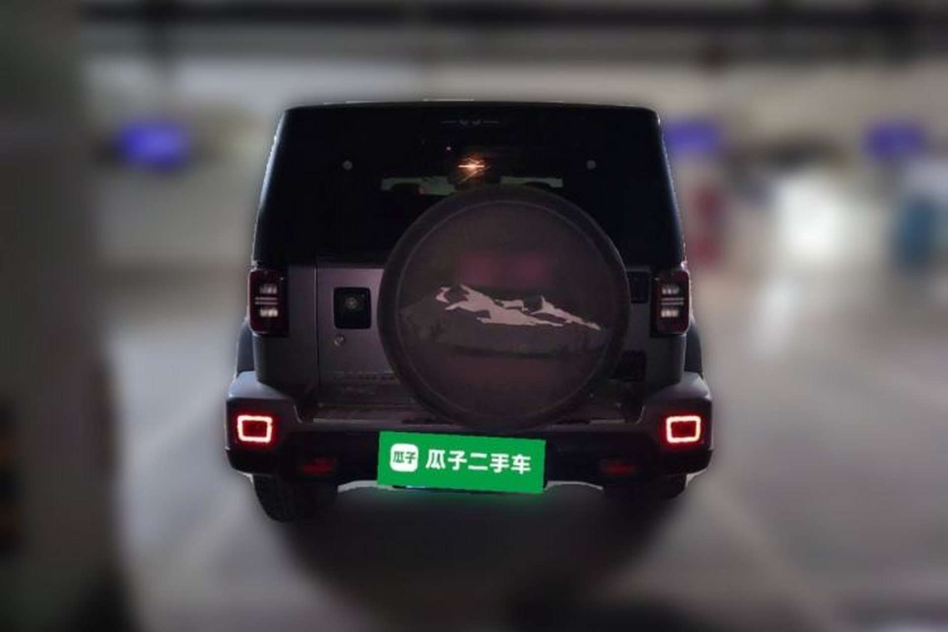 Used BAIC Off-Road BJ40 2021 2.0T Automatic Four-Wheel Drive Ring the Tower Champion Edition Rear