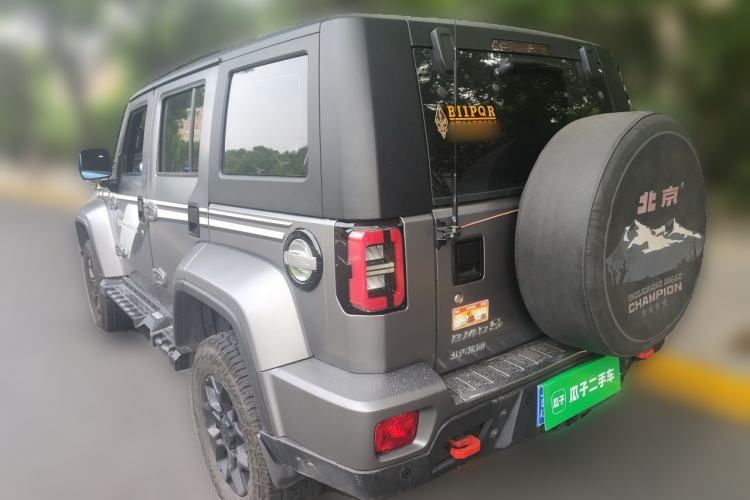 Used BAIC Off-Road BJ40 2021 2.0T Automatic Four-Wheel Drive Ring the Tower Champion Edition Rear Left 45 Deg