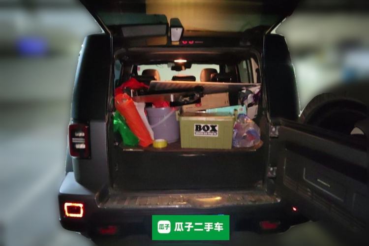 Used BAIC Off-Road BJ40 2021 2.0T Automatic Four-Wheel Drive Ring the Tower Champion Edition Trunk