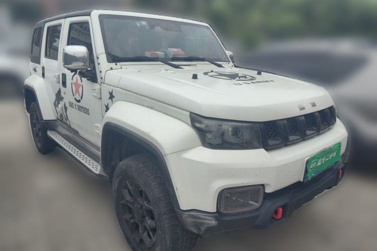 Used BAIC Off-Road BJ40 2021 2.3T Automatic Four-Wheel Drive Blade Hero Edition Supreme Version Front Right 45 Deg