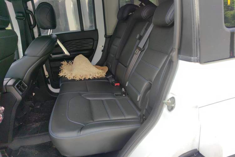Used BAIC Off-Road BJ40 2021 2.0D Automatic Four-Wheel Drive Blade Hero Edition Pioneer Model Left Rear Seat