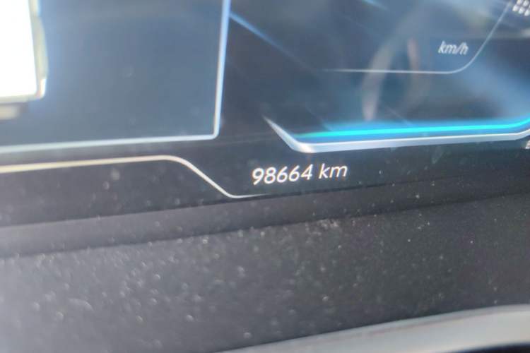 Used BAIC Off-Road BJ40 2021 2.3T Automatic Four-Wheel Drive Blade Hero Edition Supreme Version Odometer Close Up