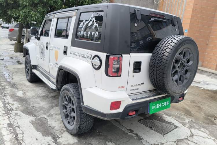 Used BAIC Off-Road BJ40 2021 2.0D Automatic Four-Wheel Drive Blade Hero Edition Adventurer Type Rear Left 45 Deg