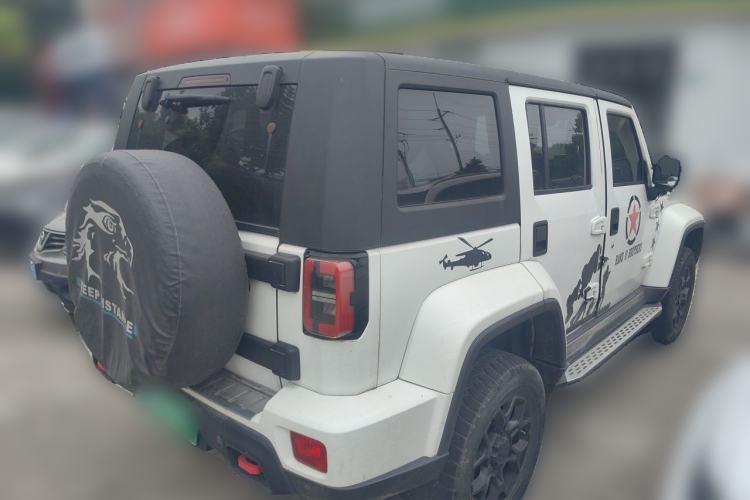 Used BAIC Off-Road BJ40 2021 2.3T Automatic Four-Wheel Drive Blade Hero Edition Supreme Version Rear Right 45 Deg