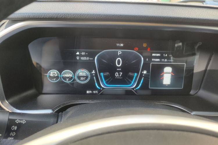 Used BAIC Off-Road BJ40 2021 2.0T Automatic Four-Wheel Drive Ring the Tower Champion Edition Instrument Cluster