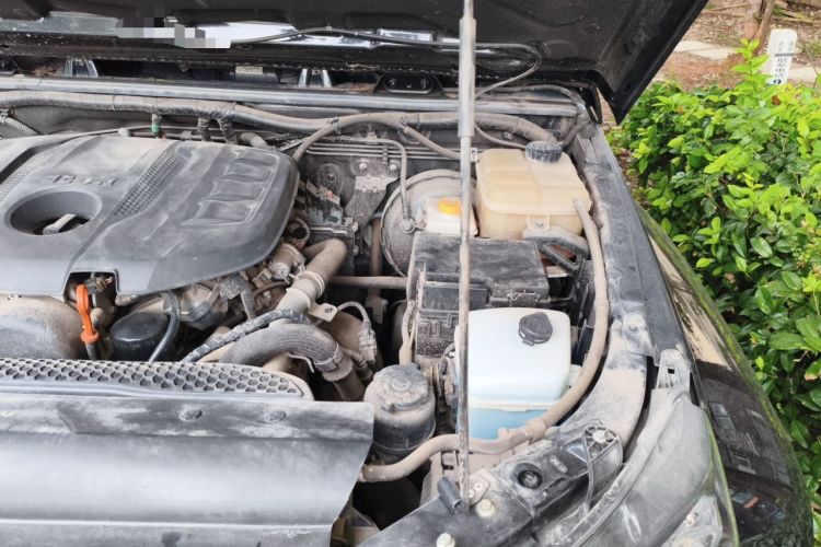 Used BAIC Off-Road BJ40 2022 2.0T Automatic Four-Wheel Drive Ring of the Tower Champion Edition Engine Bay Left