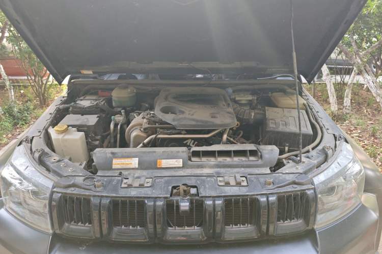 Used BAIC Off-Road BJ40 2022 2.0T Automatic Four-Wheel Drive Ring of the Tower Champion Edition Engine Bay